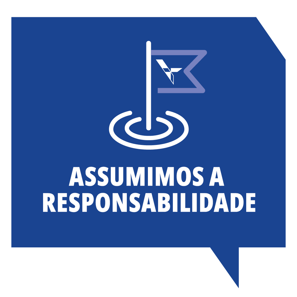 Assumimos a responsabilidade